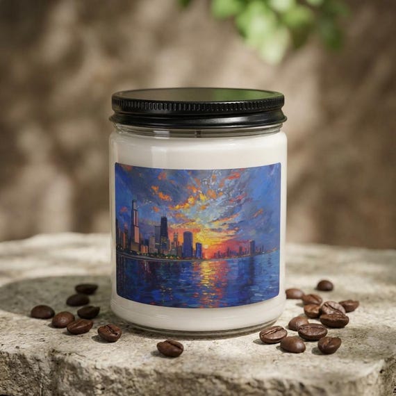 Chicago Skyline Soy Candle
