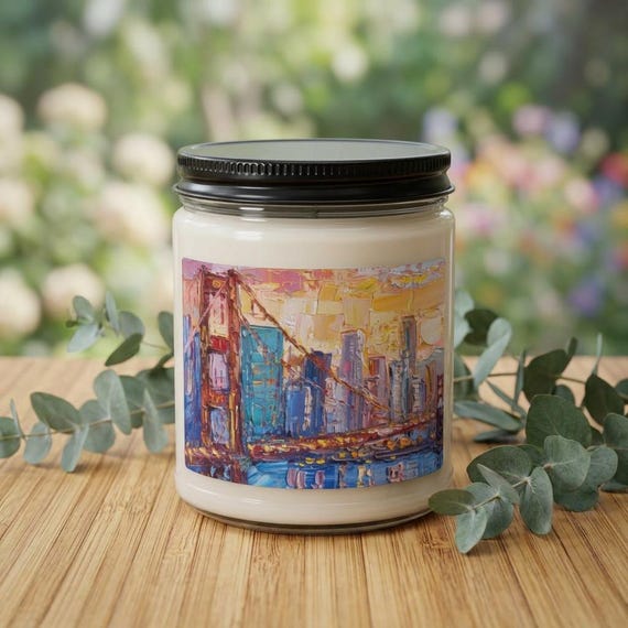 Golden Gate Bridge Soy Wax Candle