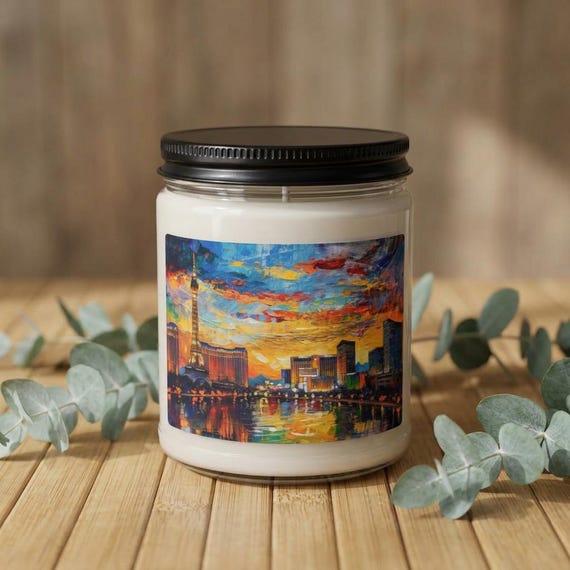 Las Vegas Soy Candle