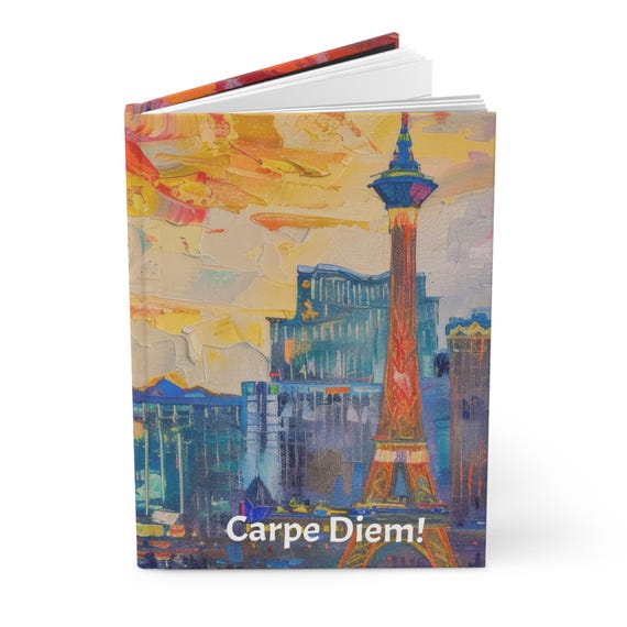Las Vegas Sunrise Skyline Hardcover Journal