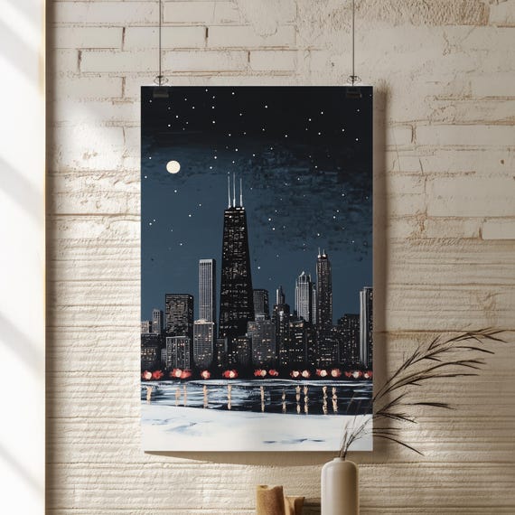 Chicago Cityscape Print