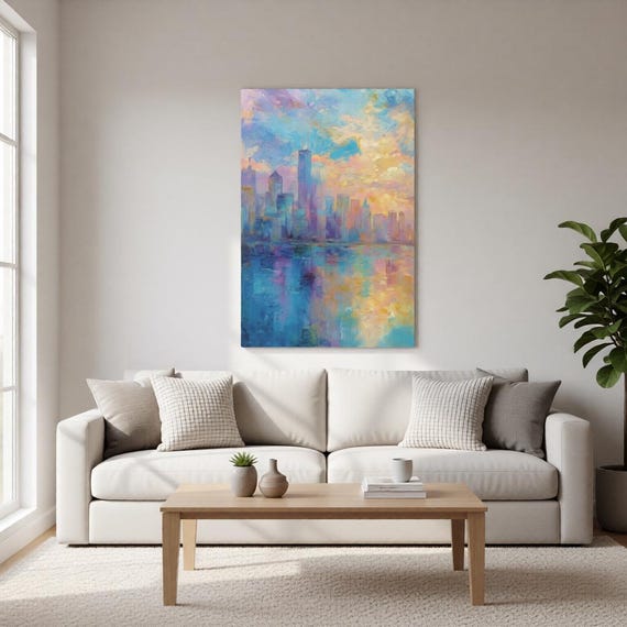 Chicago Skyline Perspectives Metal Wall Art