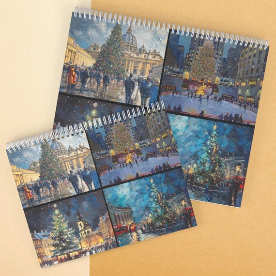 World Christmas Trees 2027 Wall Calendar